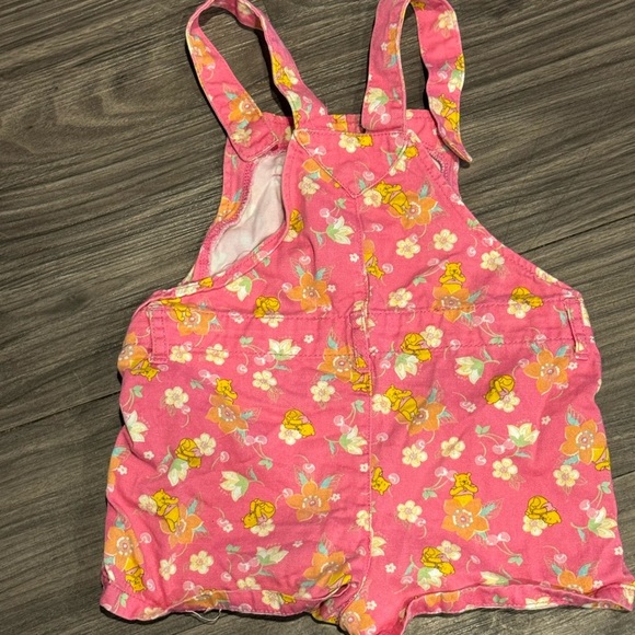Vintage Disney Winnie the Pooh Pink Romper 24 Months | World of Wonderful Floral - Picture 4 of 5